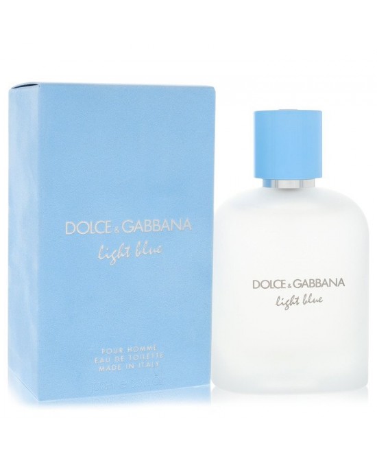 Light Blue by Dolce & Gabbana Eau De Toilette Spray 3.3 oz (Men) Light Blue by Dolce & Gabbana Eau De Toilette Spray 3.3 oz (Men)