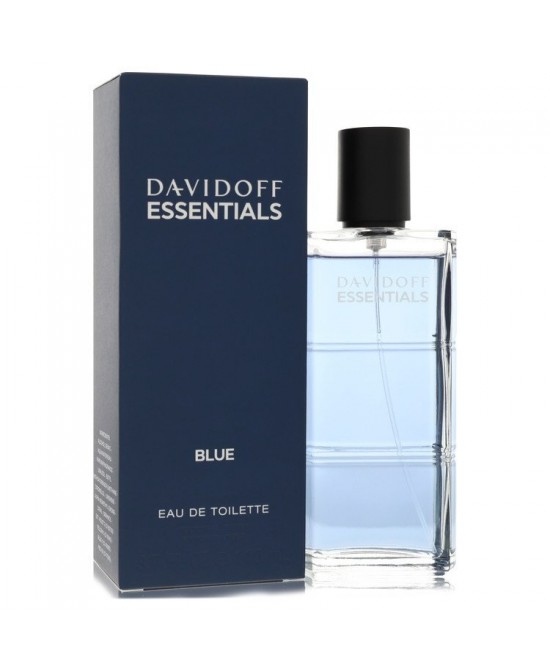 Davidoff Essentials Blue by Davidoff Eau De Toilette Spray 3.7 oz (Men)
