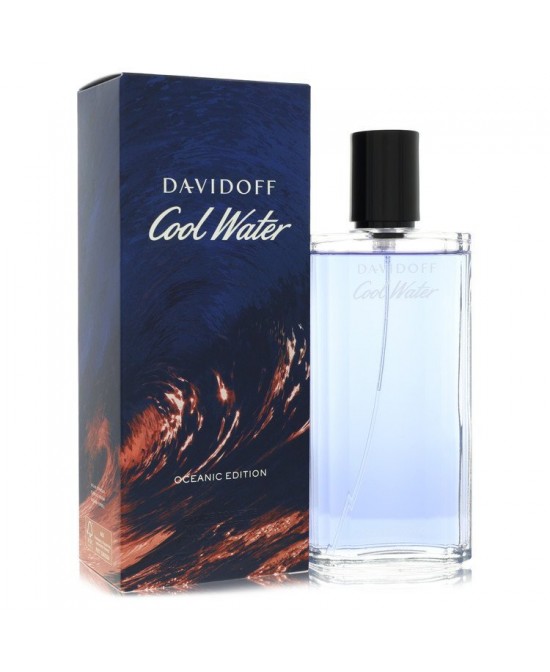 Cool Water Oceanic by Davidoff Eau De Toilette Spray 4.2 oz (Men)