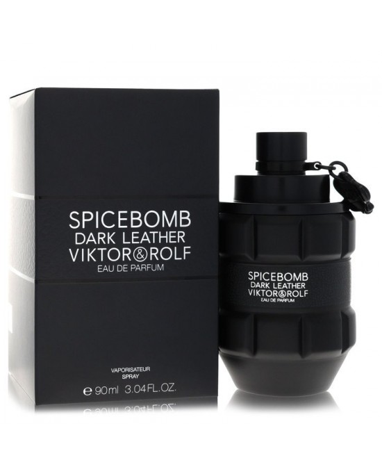 Spicebomb Dark Leather by Viktor & Rolf Eau De Parfum Spray 3 oz (Men)