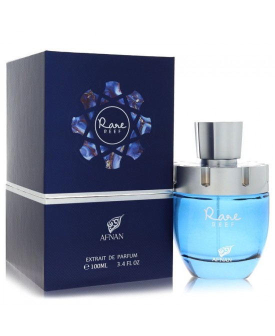 Afnan Rare Reef by Afnan Extrait De Parfum Spray (Unisex) 3.4 oz (Men)
