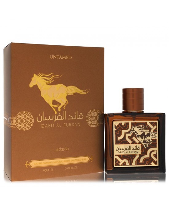 Lattafa Qaed Al Fursan Untamed by Lattafa Eau De Parfum Spray (Unisex) 3.04 oz (Men)