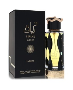 Lattafa Teriaq Intense by Lattafa Eau De Parfum Spray (Unisex) 3.4 oz (Men)