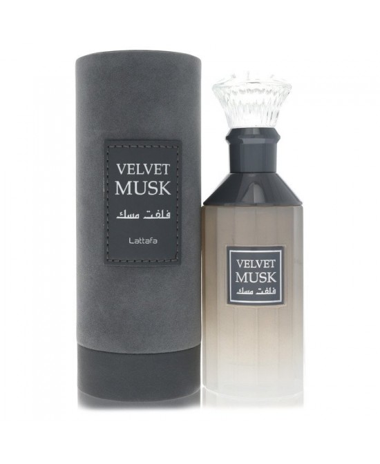 Lattafa Velvet Musk by Lattafa Eau De Parfum Spray (Unisex) 3.4 oz (Men) Lattafa Velvet Musk by Lattafa Eau De Parfum Spray (Unisex) 3.4 oz (Men)
