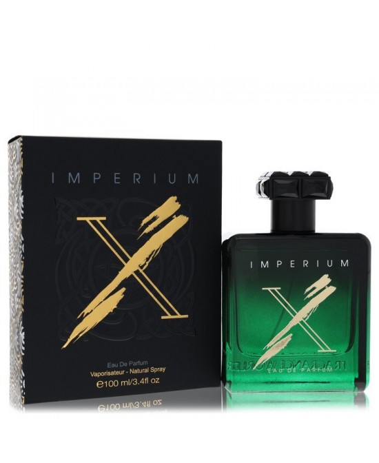 Fragrance World Imperium X by Fragrance World Eau De Parfum Spray (Unisex) 3.4 oz (Men)