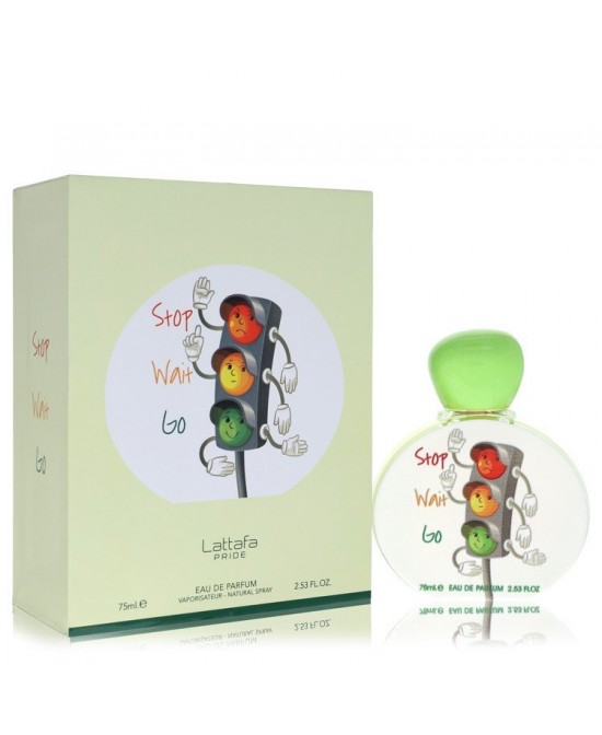 Lattafa Pride Stop Wait Go by Lattafa Eau De Parfum Spray (Unisex) 2.5 oz (Men)
