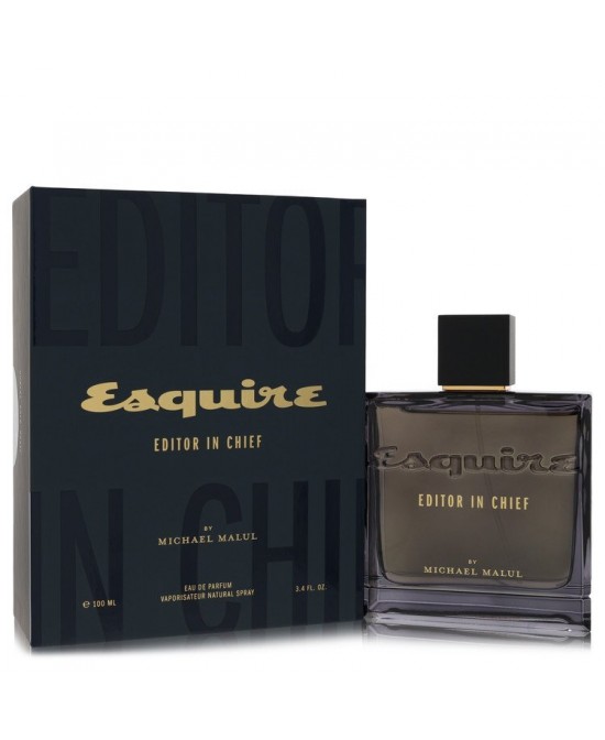 Esquire Editor in Chief by Michael Malul Eau De Parfum Spray 3.4 oz (Men)