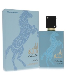 Lattafa Lail Maleki Morrocan Blue by Lattafa Eau De Parfum Spray (Unisex) 3.4 oz (Men) Lattafa Lail Maleki Morrocan Blue by Lattafa Eau De Parfum Spray (Unisex) 3.4 oz (Men)