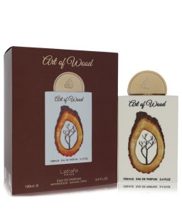 Lattafa Pride Art of Wood by Lattafa Eau De Parfum Spray (Unisex) 3.4 oz (Men)