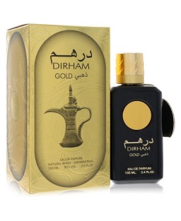 Ard Al Zaafaran Dirham Gold by Al Zaafaran Eau De Parfum Spray (Unisex) 3.4 oz (Men)