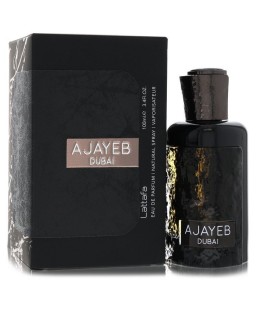 Lattafa Ajayeb Dubai by Lattafa Eau De Parfum Spray (Unisex) 3.4 oz (Men)