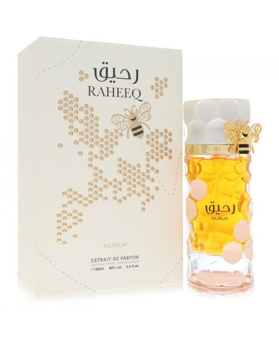 Nusuk Raheeq by Nusuk Extrait De Parfum Spray (Unisex) 3.4 oz (Men)