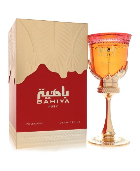 Arabiyat Prestige Bahiya Ruby by Arabiyat Prestige Eau De Parfum Spray (Unisex) 3.4 oz (Men)