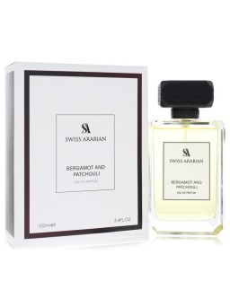 Swiss Arabian Bergamot And Patchouli by Swiss Arabian Eau De Parfum Spray (Unisex) 3.4 oz (Men)
