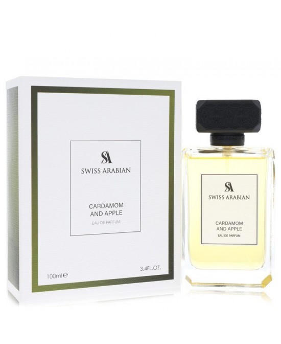 Swiss Arabian Cardamon And Apple by Swiss Arabian Eau De Parfum Spray 3.4 oz (Men)