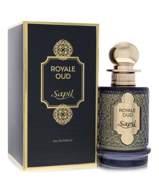 Sapil Royale Oud by Sapil Eau De Parfum Spray (Unisex) 3.4 oz (Men) Sapil Royale Oud by Sapil Eau De Parfum Spray (Unisex) 3.4 oz (Men)