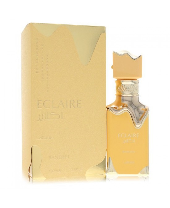 Lattafa Eclaire Banoffi by Lattafa Eau De Parfum Spray (Unisex) 3.4 oz (Men)