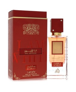 Ana Abiyedh I Am White Scarlet by Lattafa Eau De Parfum Spray (Unisex) 2.0 oz (Men) Ana Abiyedh I Am White Scarlet by Lattafa Eau De Parfum Spray (Unisex) 2.0 oz (Men)