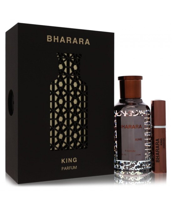 Bharara King by Bharara Beauty Parfum Spray + Refillable Travel Spray 3.4 oz (Men)