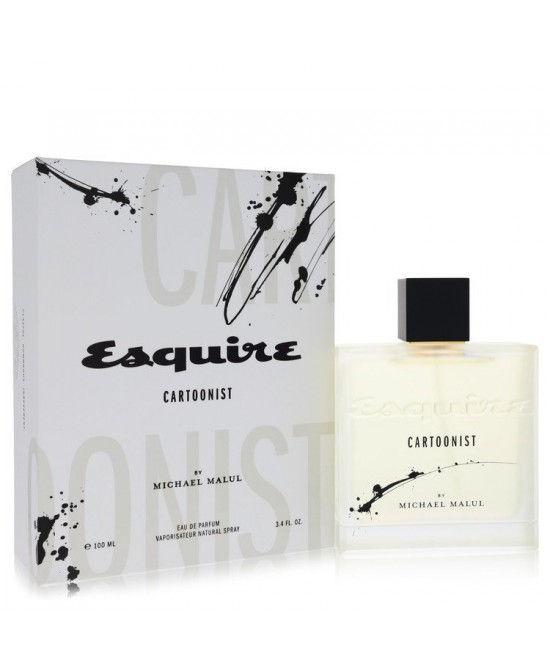 Esquire Cartoonist by Michael Malul Eau De Parfum Spray 3.4 oz (Men)