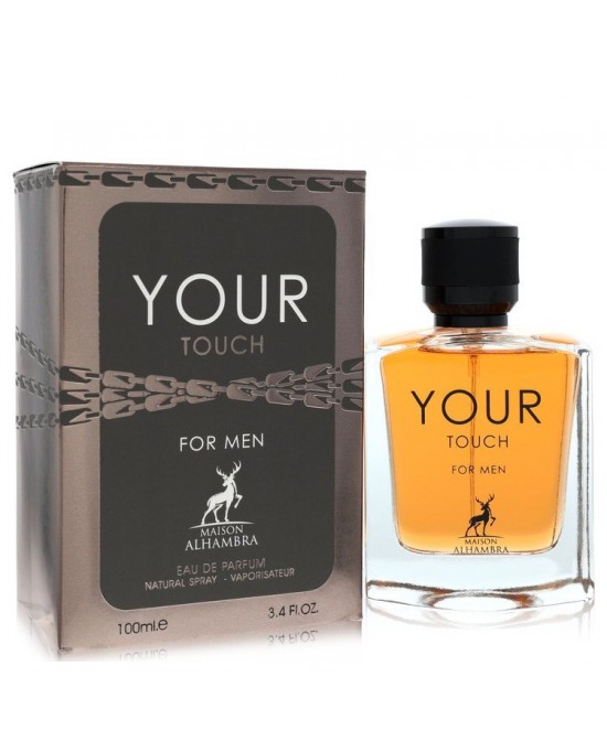 Maison Alhambra Your Touch by Maison Alhambra Eau De Parfum Spray 3.4 oz (Men)