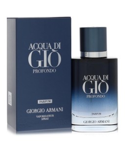 Acqua Di Gio Profondo by Giorgio Armani Parfum Spray Refillable 1 oz (Men)