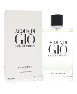 Acqua Di Gio by Giorgio Armani Eau De Parfum Refillable Spray 6.7 oz (Men)