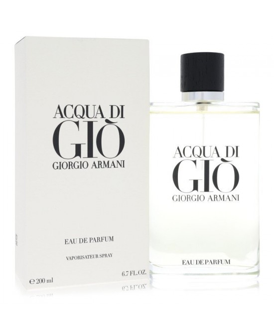 Acqua Di Gio by Giorgio Armani Eau De Parfum Refillable Spray 6.7 oz (Men)