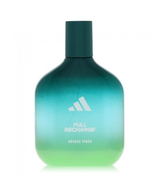 Adidas Vibes Full Recharge by Adidas Eau De Parfum Spray (Tester) 3.3 oz (Men)