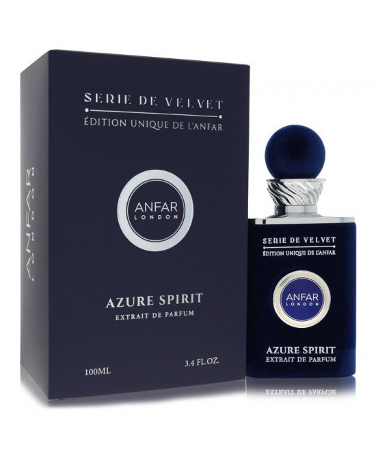Anfar London Azure Spirit by Anfar Extrait De Parfum Spray 3.4 oz (Men)