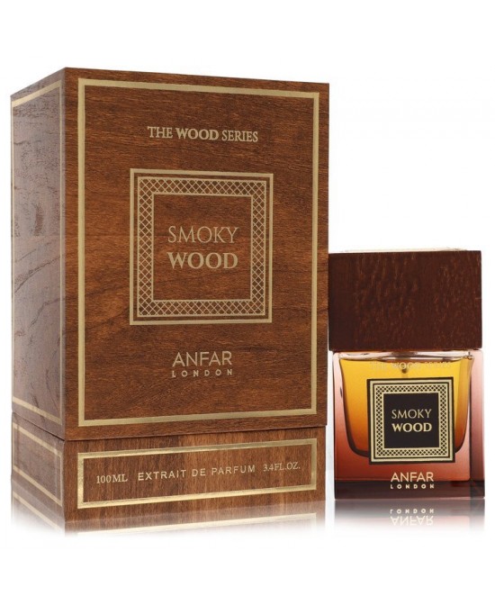 Anfar London Smoky Wood by Anfar Extrait De Parfum Spray 3.4 oz (Men)