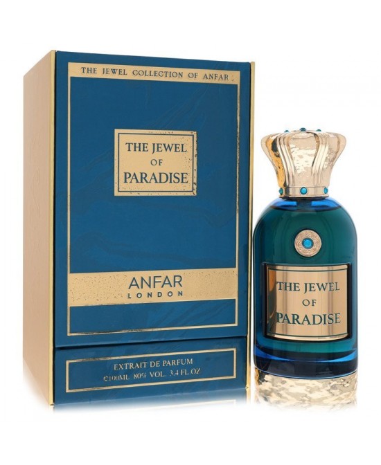 Anfar London the Jewel of Paradise by Anfar Extrait De Parfum Spray 3.4 oz (Men)