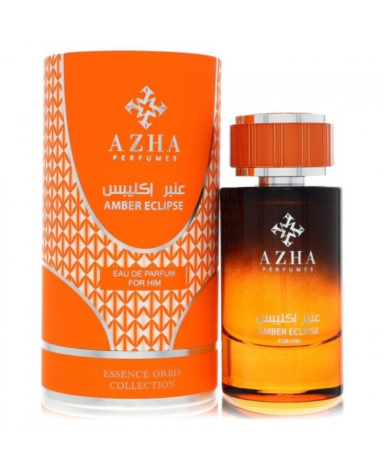 Azha Amber Eclipse by Azha Eau De Parfum Spray 3.3 oz (Men)