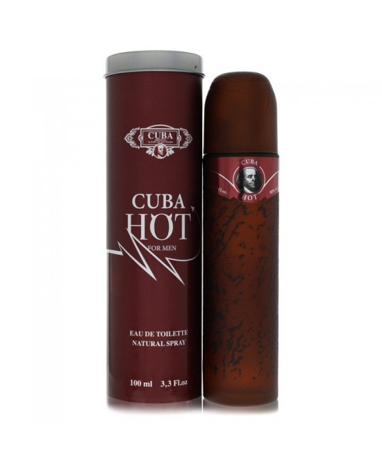 Cuba Hot by Fragluxe Eau De Toilette Spray 3.3 oz (Men)