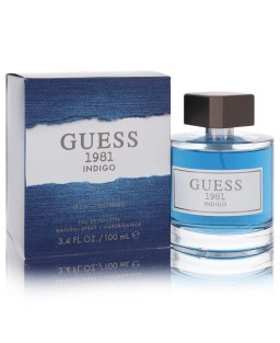 Guess 1981 Indigo by Guess Eau De Toilette Spray (Tester) 3.4 oz (Men)