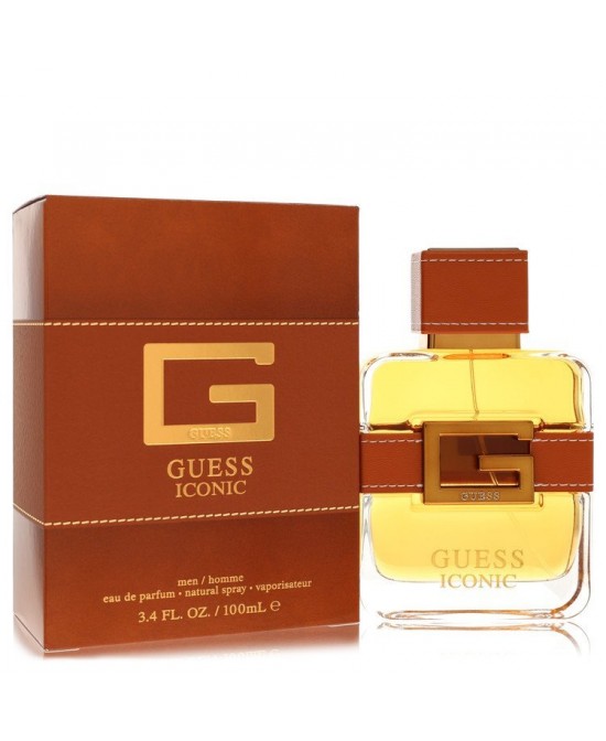Guess Iconic by Guess Eau De Parfum Spray 3.4 oz (Men)