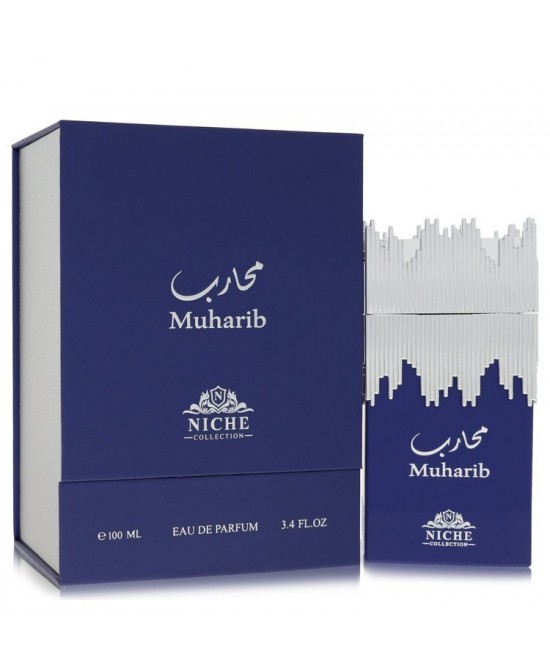 Khalis Muharib Niche Collection by Khalis Eau De Parfum Spray 3.4 oz (Men)