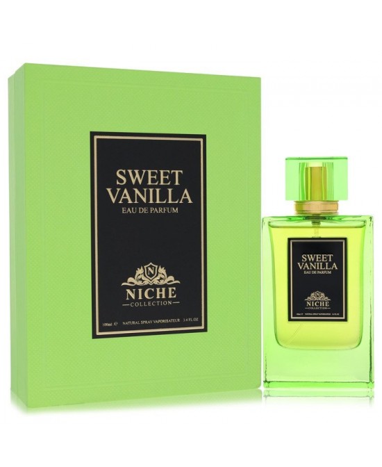 Khalis Sweet Vanilla Niche Collection by Khalis Eau De Parfum Spray (Unisex) 3.4 oz (Men)