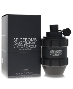 Spice Bomb Dark Leather by Viktor & Rolf Eau De Parfum Spray 5 oz (Men)