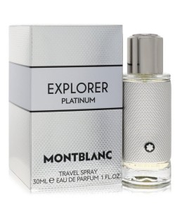 Montblanc Explorer Platinum by Mont Blanc Eau De Parfum Spray 1.0 oz (Men)