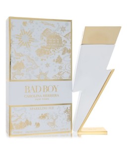 Bad Boy Sparkling Ice by Carolina Herrera Eau De Toilette Spray 3.4 oz (Men) Bad Boy Sparkling Ice by Carolina Herrera Eau De Toilette Spray 3.4 oz (Men)