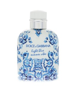 Light Blue Summer Vibes by Dolce & Gabbana Eau De Toilette Spray (Tester) 4.2 oz (Men) Light Blue Summer Vibes by Dolce & Gabbana Eau De Toilette Spray (Tester) 4.2 oz (Men)