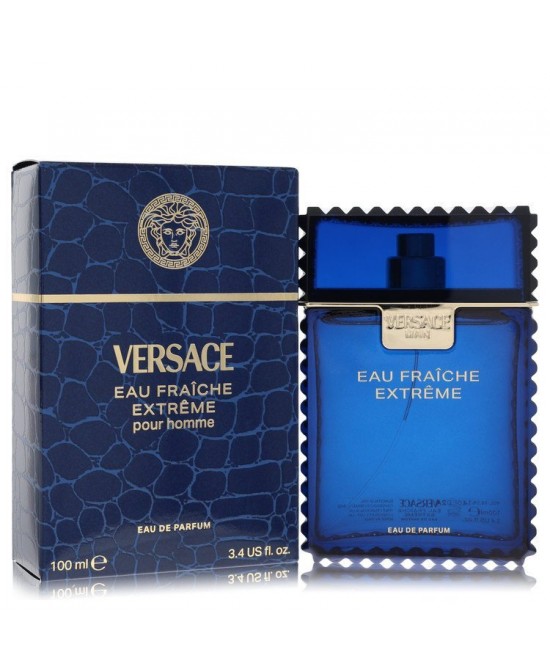 Versace Man Eau Fraiche Extreme by Versace Eau De Parfum Spray 3.4 oz (Men)