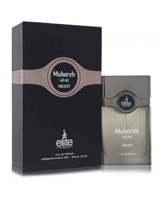 Risala Elite Muhareb Night by Risala Eau De Parfum Spray 3.4 oz (Men)