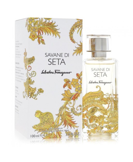 Salvatore Ferragamo Savane Di Seta by Salvatore Ferragamo Eau De Parfum Spray (Unisex) 3.4 oz (Men)