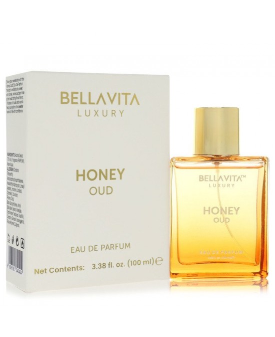 Bellavita Luxury Honey Oud by Bellavita Eau De Parfum Spray 3.38 oz (Men)