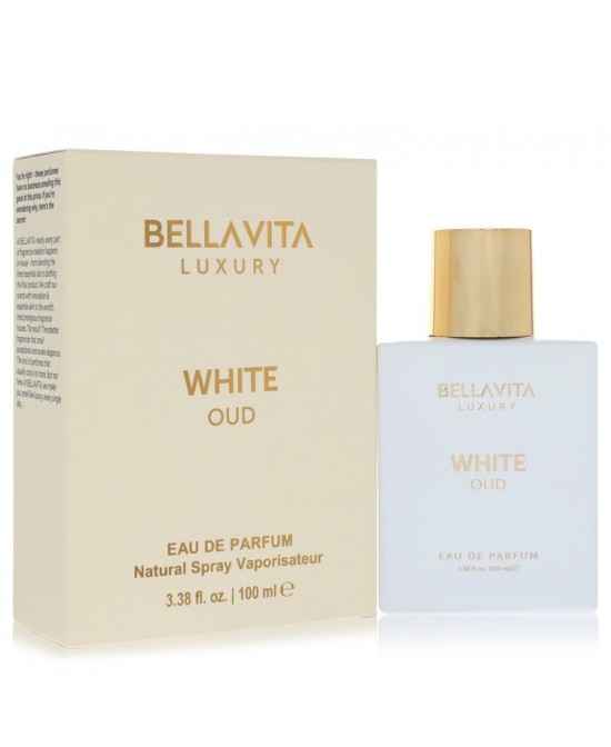 Bellavita Luxury White Oud by Bellavita Eau De Parfum Spray 3.38 oz (Men)