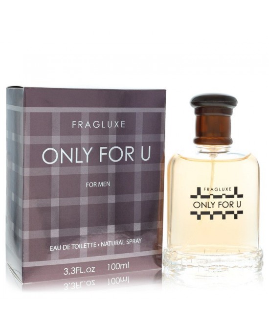 Fragluxe Only For U by Fragluxe Eau De Toilette Spray 3.3 oz (Men)