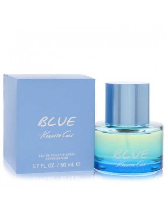 Kenneth Cole Blue by Kenneth Cole Eau De Toilette Spray 1.7 oz (Men)