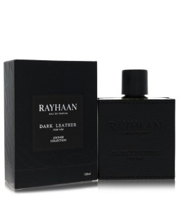 Rayhaan Dark Leather by Rayhaan Eau De Parfum Spray 3.38 oz (Men)
